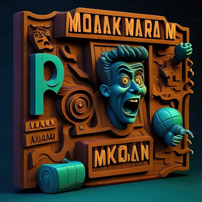 3D модель Гра Maniac Mansion (STL)